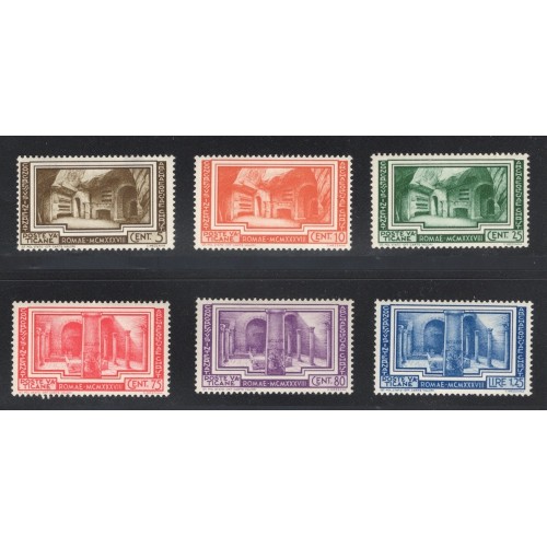 Vatican City 55-60 Set MH