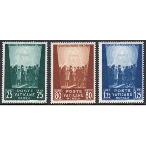Vatican City 77-9 Set MNH