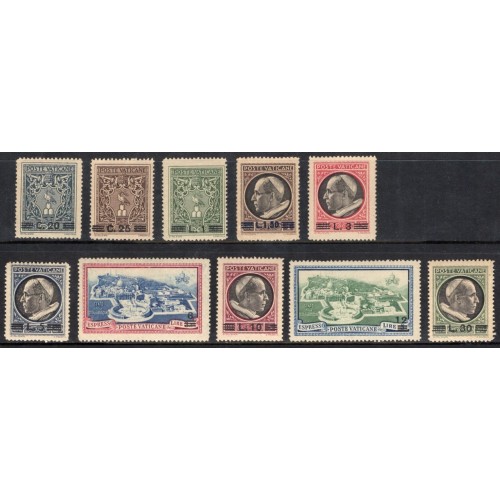 Vatican City 102-9|E7-8 Set MNH