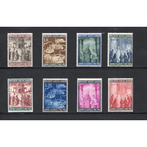 Vatican City 132-9 Set MNH