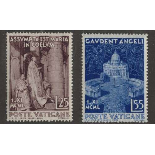 Vatican City 143-4 Set MNH