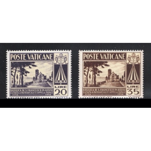 Vatican City 185-6 Set MNH