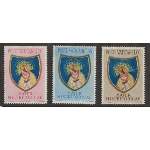 Vatican City 189-91 Set MLH