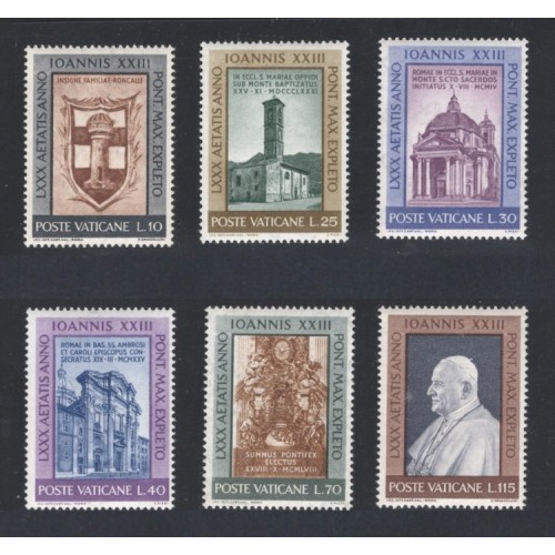 Vatican City 317-22 Set MNH