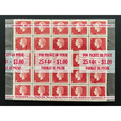 Canada 404bii Mini Pane Cello Paq VF MNH