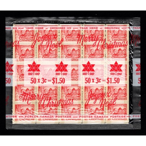 Canada 476q Mini Pane Cello Paq of 2 VF MNH