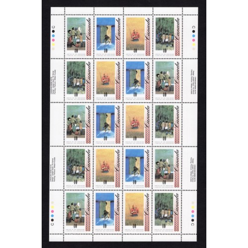 Canada 1329a Sheet Field Stock MNH
