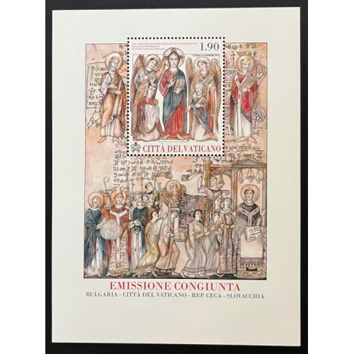 Vatican City 1536 Souvenir Sheet MNH