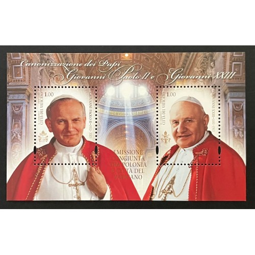 Vatican City 1558 Souvenir Sheet MNH