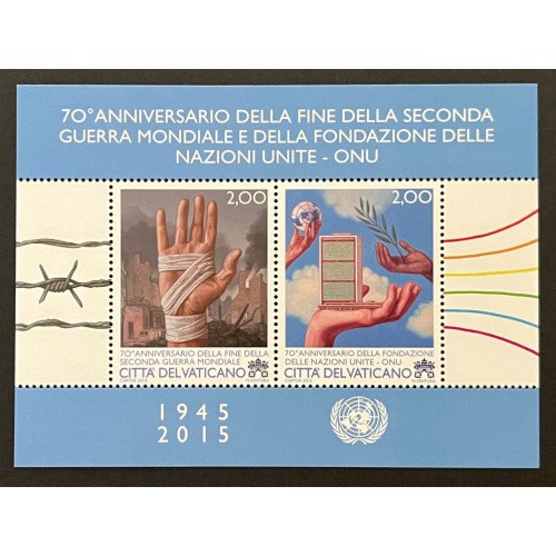 Vatican City 1593 Souvenir Sheet MNH