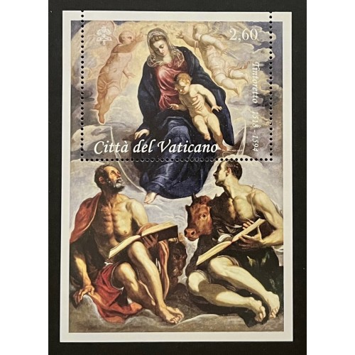 Vatican City 1694 Souvenir Sheet MNH