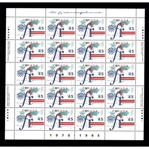 Canada 1589 Sheet MNH