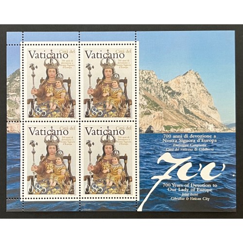 Vatican City 1402 Mini Sheet MNH