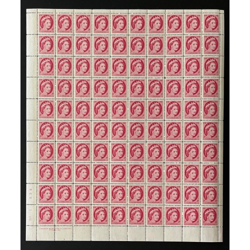 Canada 339p Sheet LL No. 1 VF MNH