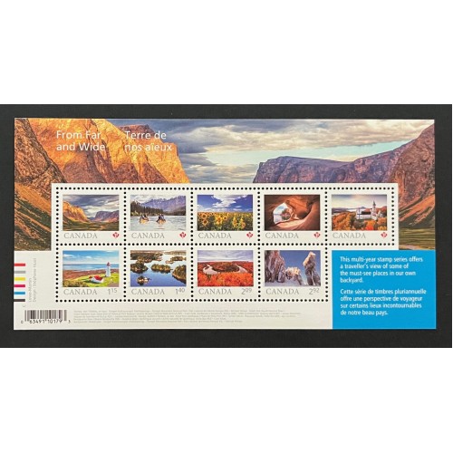 Canada 3423 Souvenir Sheet VF MNH