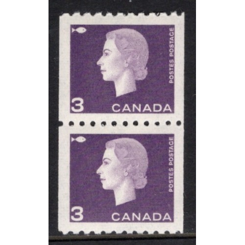 Canada 407 Pair F-VF MNH