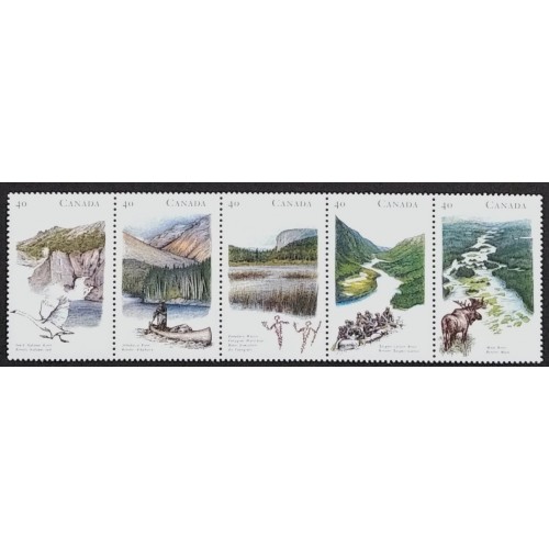 Canada 1325ai Strip VF MNH