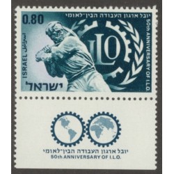 Israel 384 with Tab MNH
