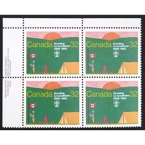 Canada 993i Plate Block UL VF MNH