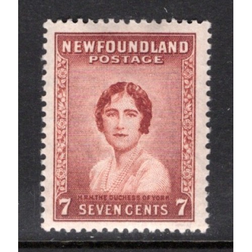Newfoundland 208 VF MNH