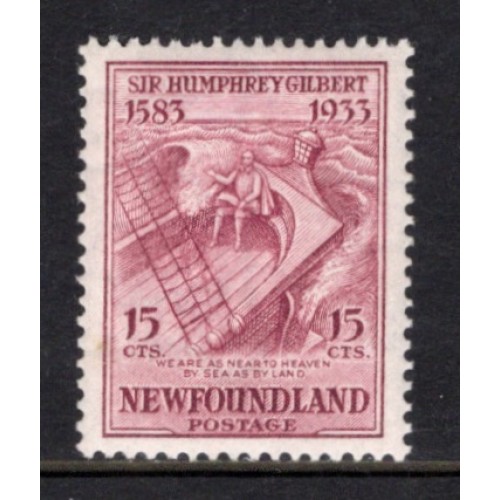 Newfoundland 222 VF MNH