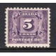 Canada J9 VF MNH