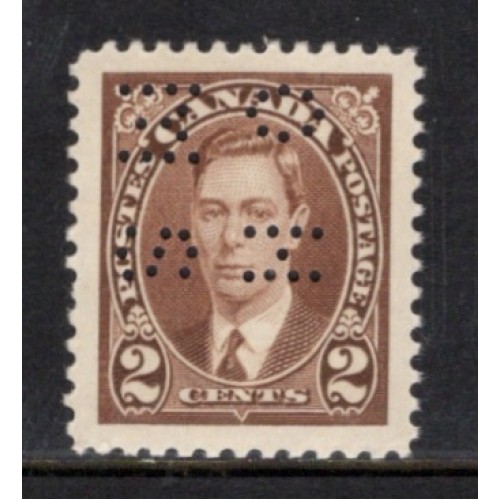 Canada O9-232 Perfin VF MNH