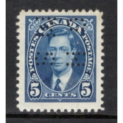 Canada O9-234 Perfin VF MNH