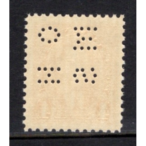 Canada O9-234 Perfin VF MNH