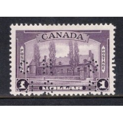 Canada O9-245 Perfin F-VF MH