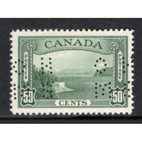 Canada O9-244 Perfin VF MNH