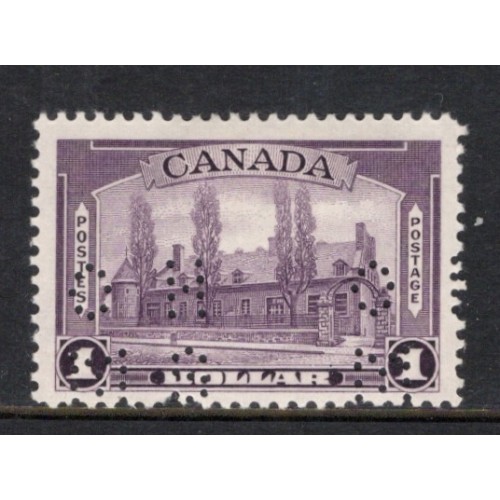 Canada O9-245 Perfin F-VF Used