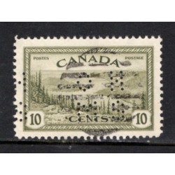 Canada O10-269 Perfin VF Used