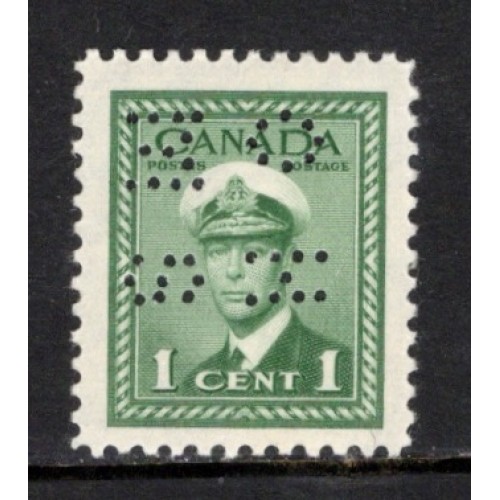 Canada O9-249 Perfin VF MNH