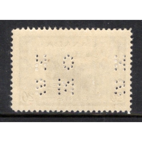 Canada O9-260 Perfin VF MNH