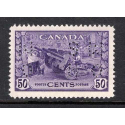 Canada O9-261 Perfin VF MNH