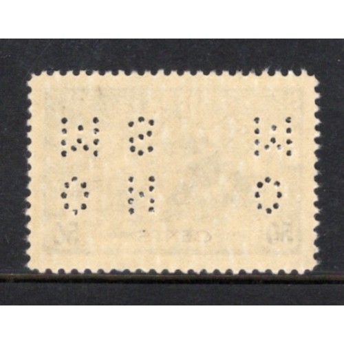 Canada O9-261 Perfin VF MNH