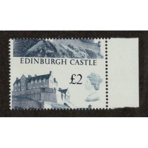 GB Machin SG 1412 £2 Castle Major Perf Shift U/M