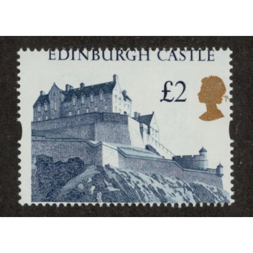 GB Machin SG 1613 £2 Castle Perf Shift U/M