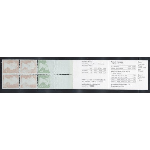 GB Machin SG FH28 £1 University of Wales Booklet 80% Offset