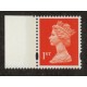GB Machin SG 1671 1st Orange-red 2B Split Right Band U/M