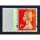 GB Machin SG 1671 1st Orange-red 2B Split Right Band U/M