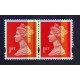 GB Machin SG 1671 1st Orange-red 2B Walsall Three Band Variety U/M
