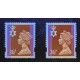 Northern Ireland Machin SG NI59 24p Chestnut 2B (1991) Longwave Phosphor (Doubled) U/M