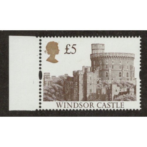 GB Machin SG 1614 £5 Castle Offset  U/M