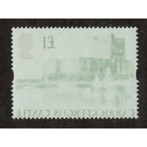 GB Machin SG 1611 £1 Castle Offset  U/M