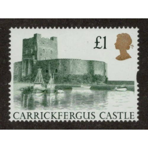 GB Machin SG 1611 £1 Castle Offset  U/M