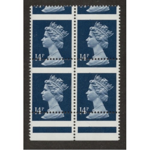 GB Machin SG X903 | TCM NE80k 14p Deep Blue FCP CB (1988) Perf Shift Block U/M