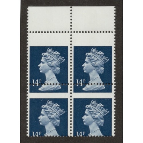 GB Machin SG X903 | TCM NE80k 14p Deep Blue FCP CB (1988) Perf Shift Block U/M