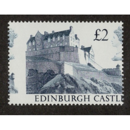 GB Machin SG 1412 £2 Castle Major Perf Shift U/M